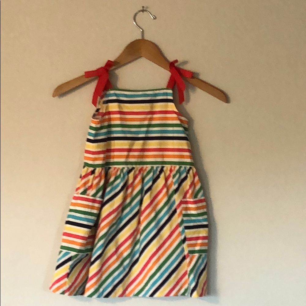 Hanna Andersson Striped Dress (110/5T)